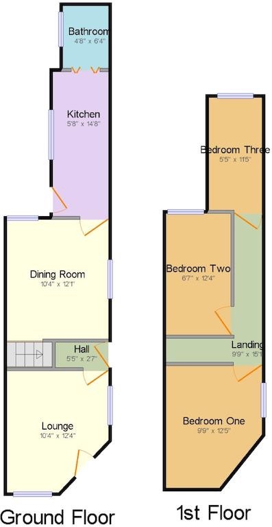 3 Bed Terraced House, Holcombe St, DE23 photo 2