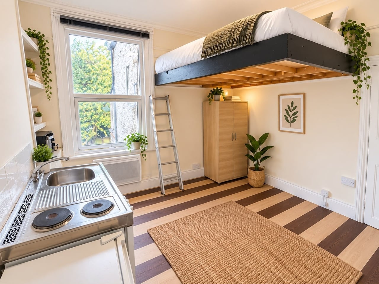Studio Flat, Lynette Avenue, SW4