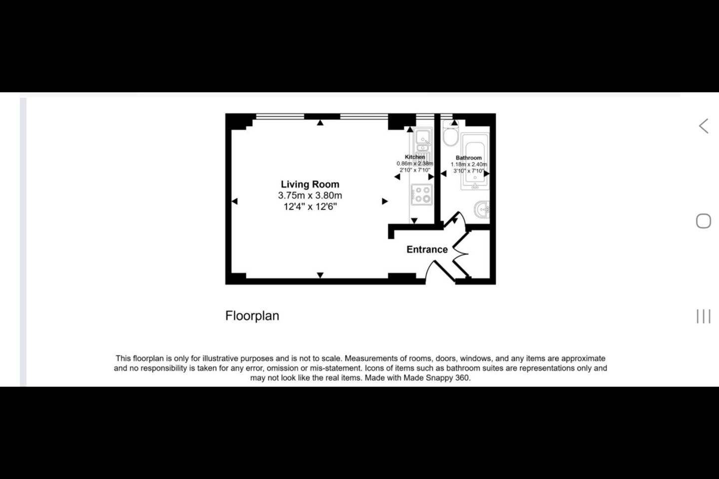 Studio Flat, Park West, W2 photo 4