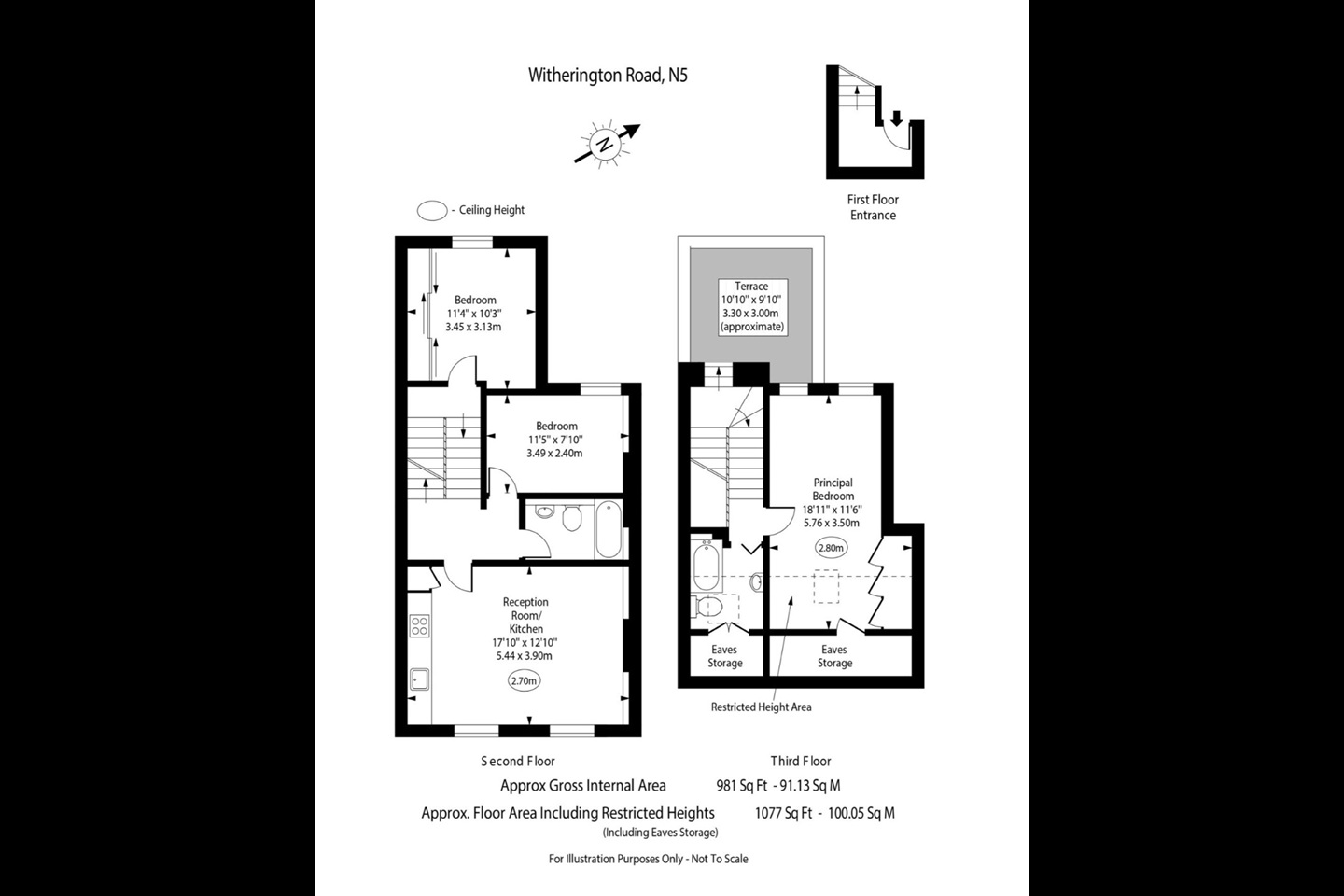 3 Bed Flat, Highbury, N5