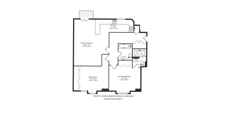 Additional image 8 of 2 Bed Flat, Globe View, EC4V, N1 7GU