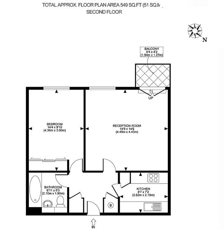 Additional image 8 of 1 Bed Flat, Queen Elizabeth Street, SE1, N1 7GU