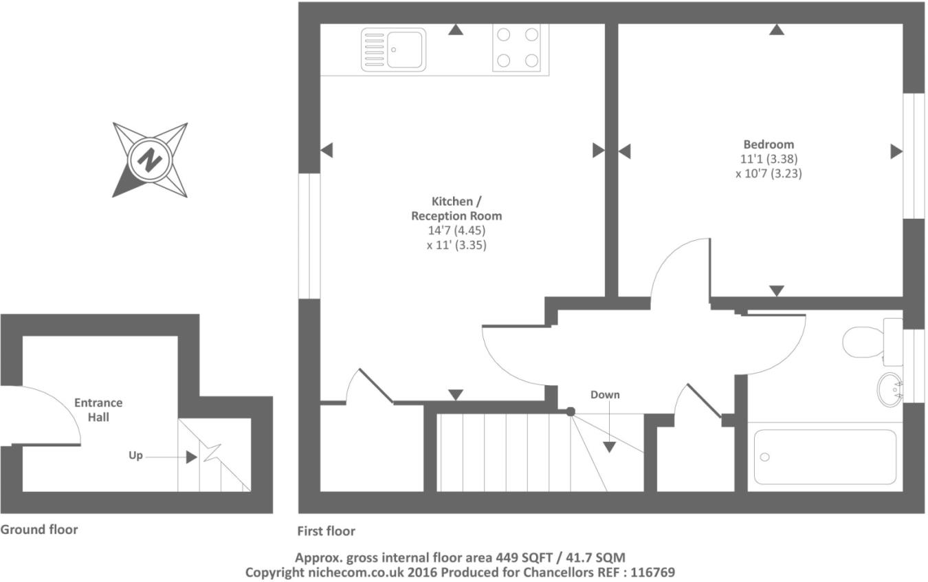Oxford 1 Bed Flat, Pinnocks Way, OX2 To Rent Now for £975.00 p/m