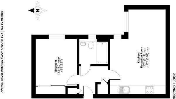 Additional image 11 of 1 Bed Flat, Heron House, RG2, N1 7GU