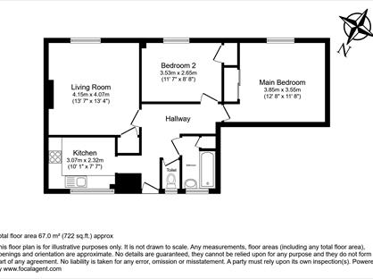 2 Bed Flat, Princeton Street, WC1R