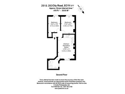 2 Bed Flat, City Road, EC1V