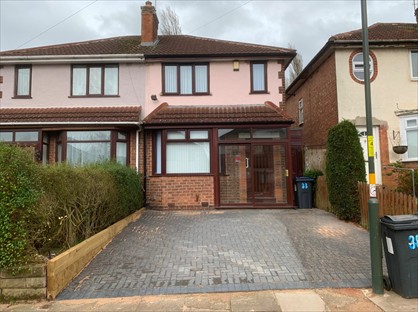 3 Bed Semi-Detached House, Thurlestone Road, B31