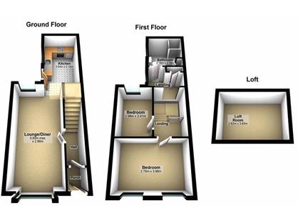 2 Bed Terraced House, Richardson Street, BT6