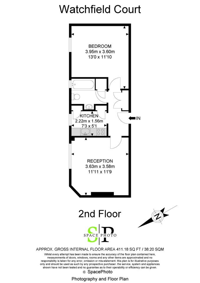 Chiswick - 1 Bed Flat, Watchfield Court, W4 - To Rent Now for £1,950.00 p/m