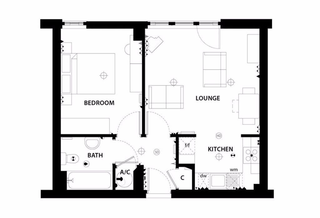 Additional image 12 of 1 Bed Flat, Crown & Anchor House, BS2, N1 7GU