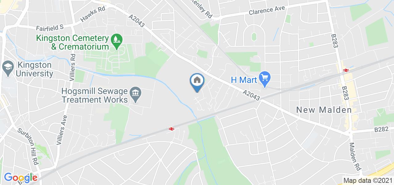 1 Bed Flat, California Road, KT3