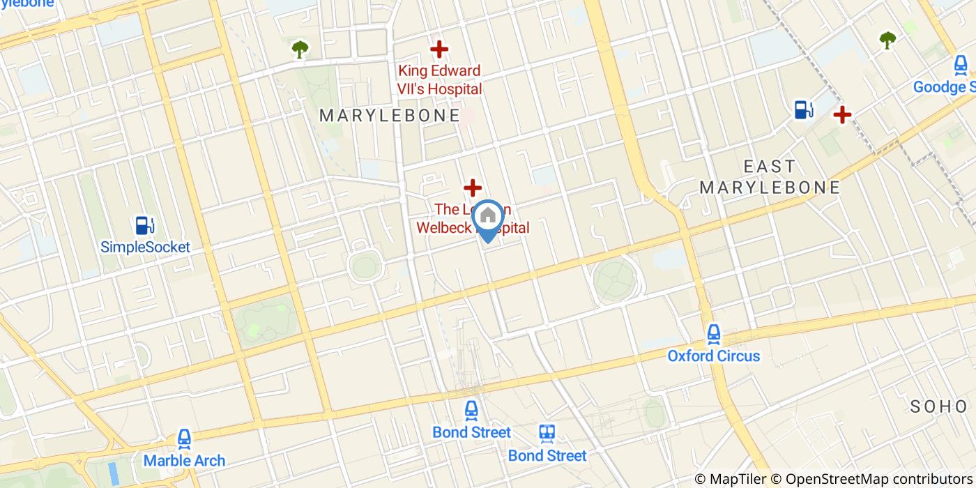 Studio Flat, Welbeck Street, W1G