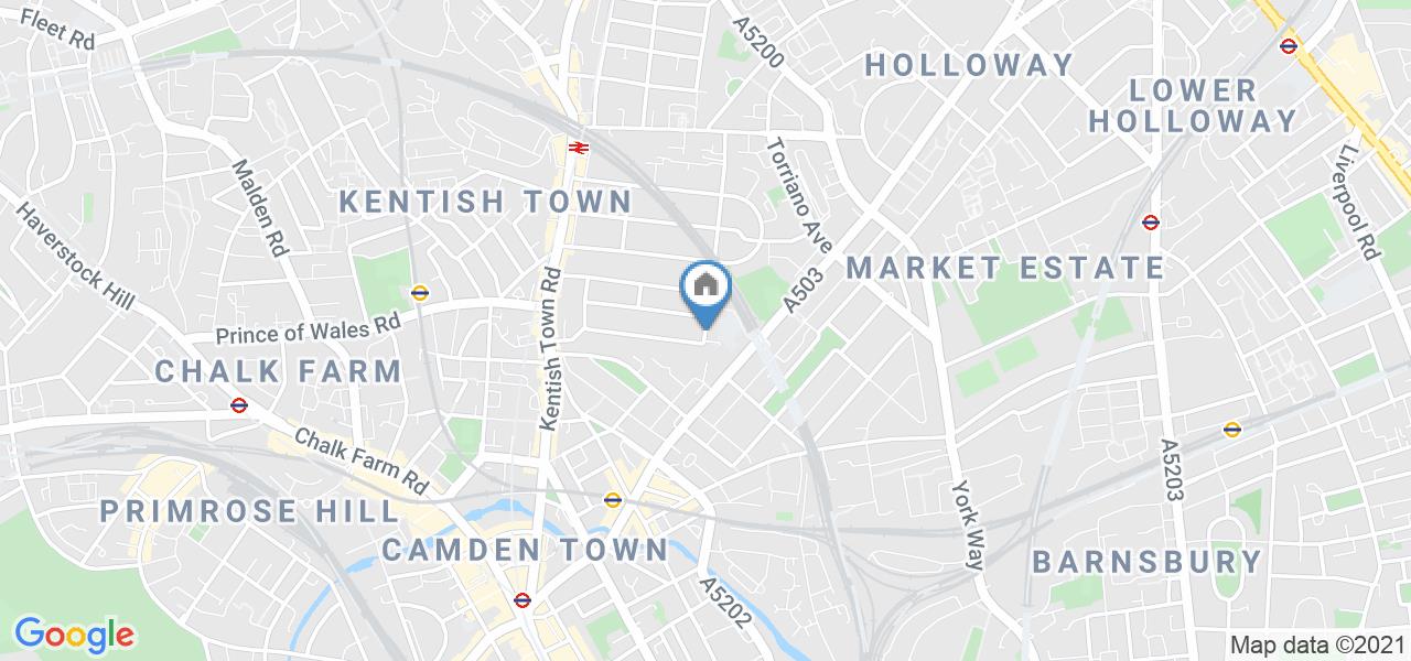 1 Bed Flat, Bartholomew Road, NW5