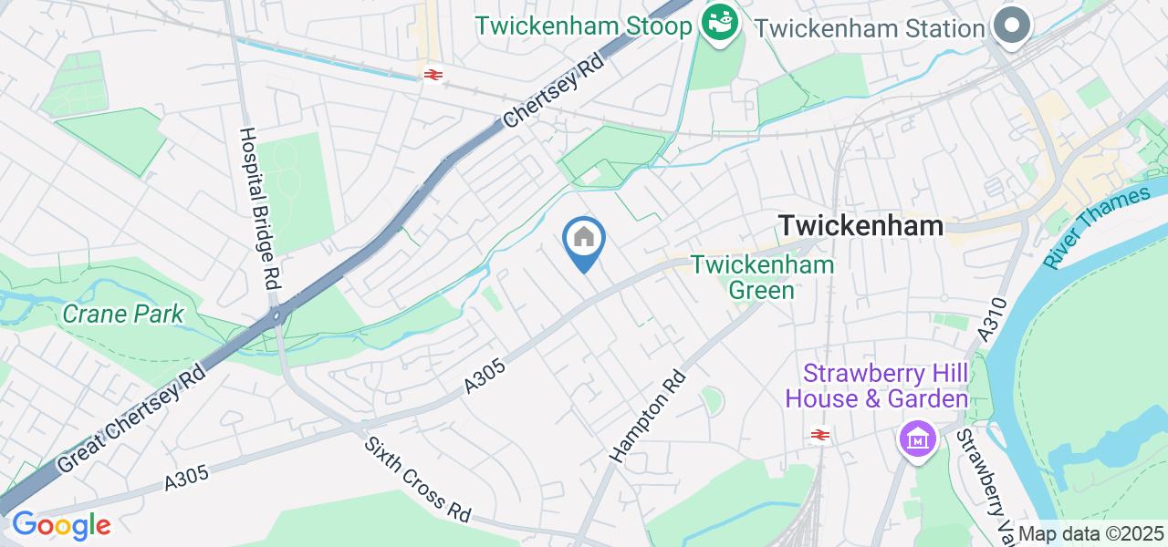 2 Bed Flat, Churchview Road, TW2