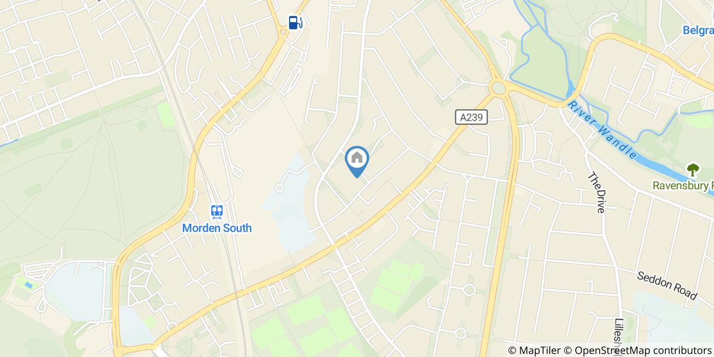 2 Bed Terraced House, Bodmin Grove, SM4