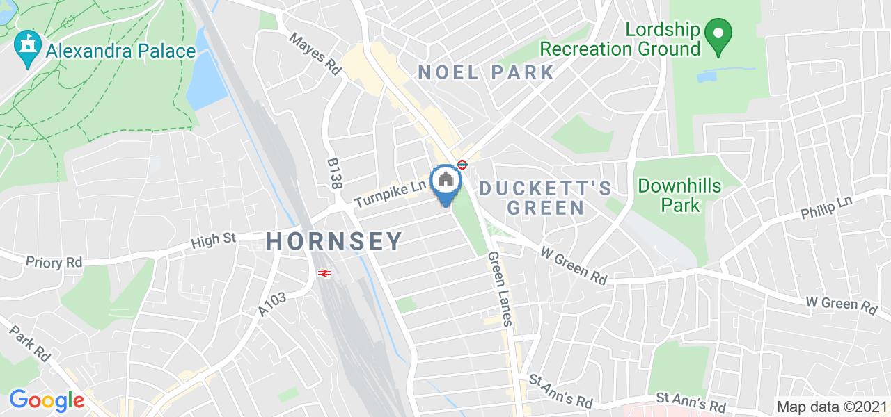 Studio Flat, Willoughby Road, N8