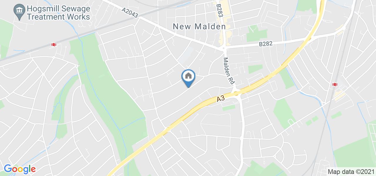 New Malden 1 Bed Flat, Thetford Road, KT3 To Rent Now for £1,400.00 p/m