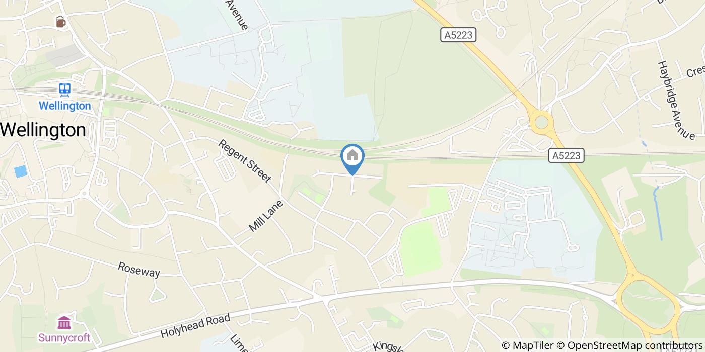 2 Bed Bungalow, Wellington, TF1