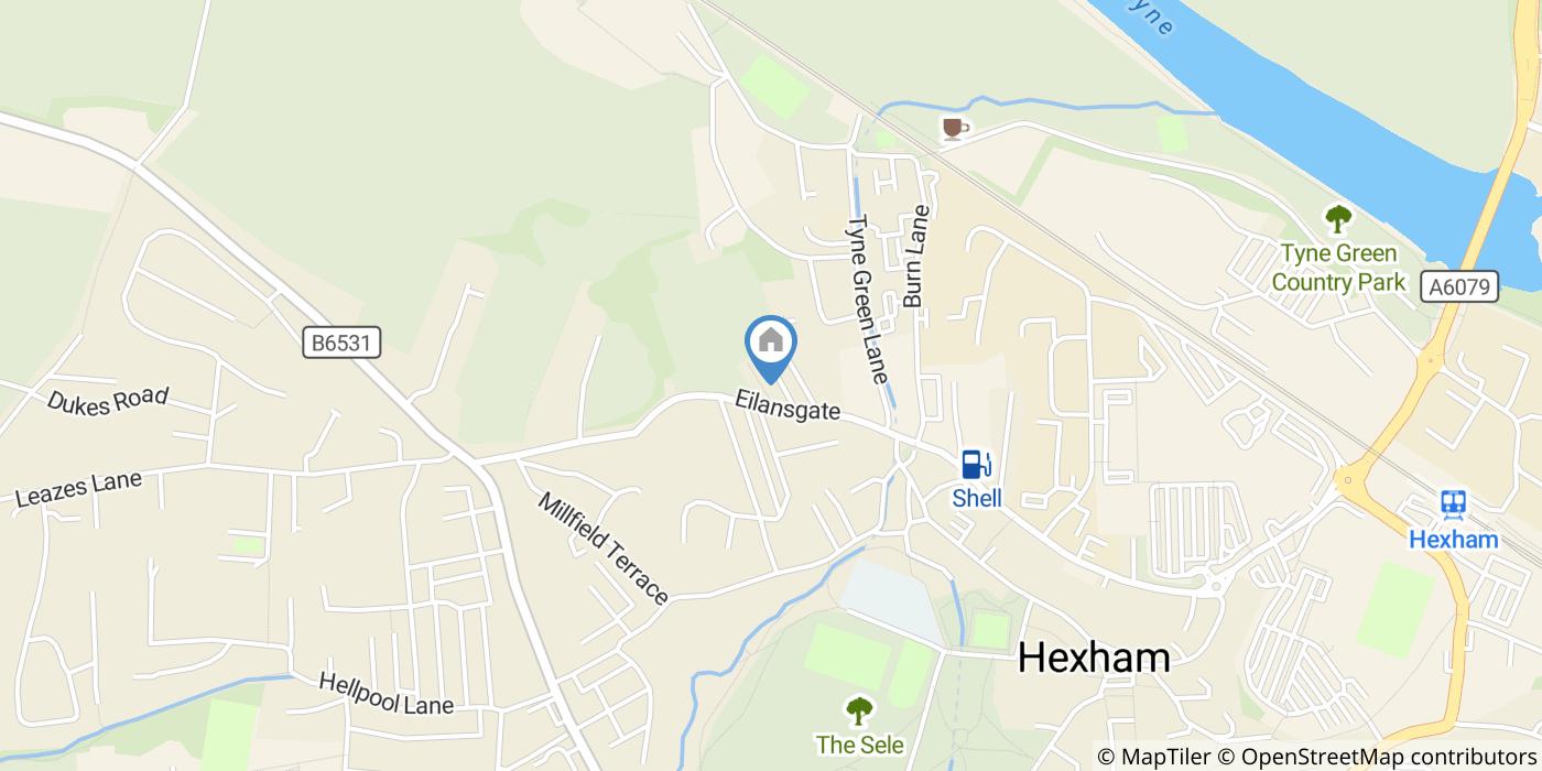 2 Bed Terraced House, Spittal Terrace, NE46