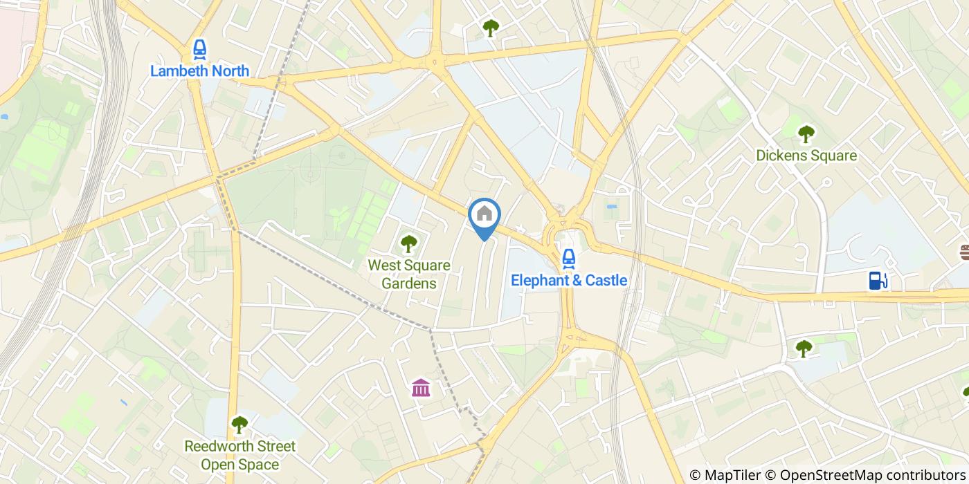 2 Bed Flat, Elliot's Row, SE11