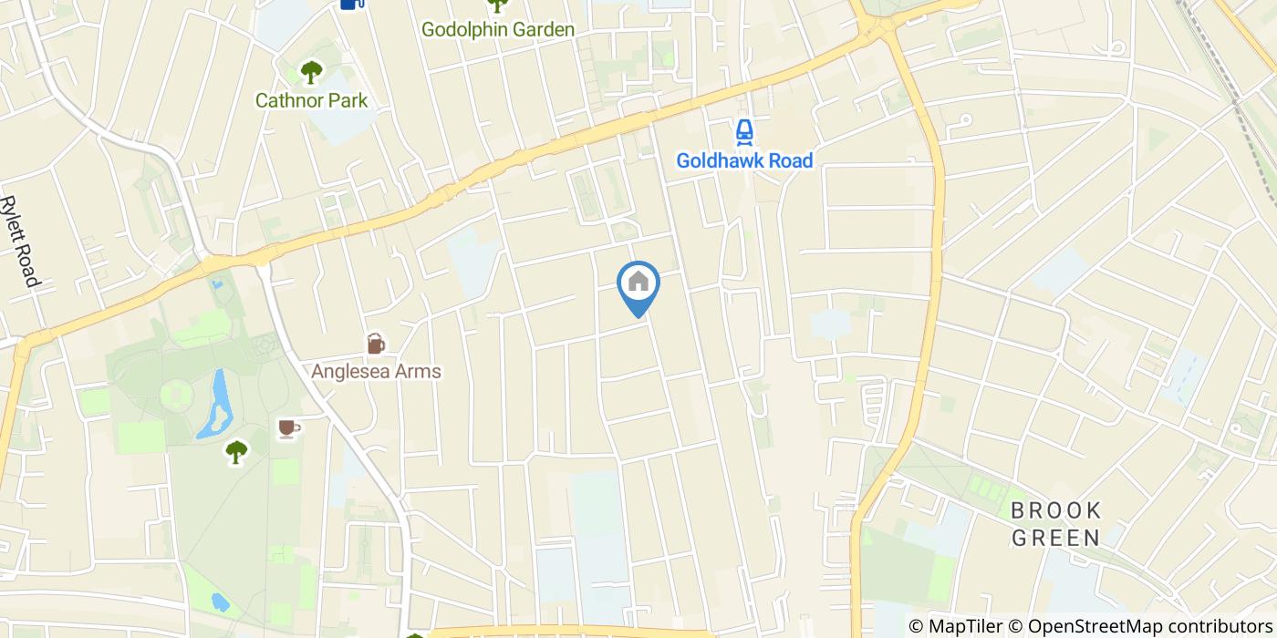 Room in a Shared House, Agate Road, W6