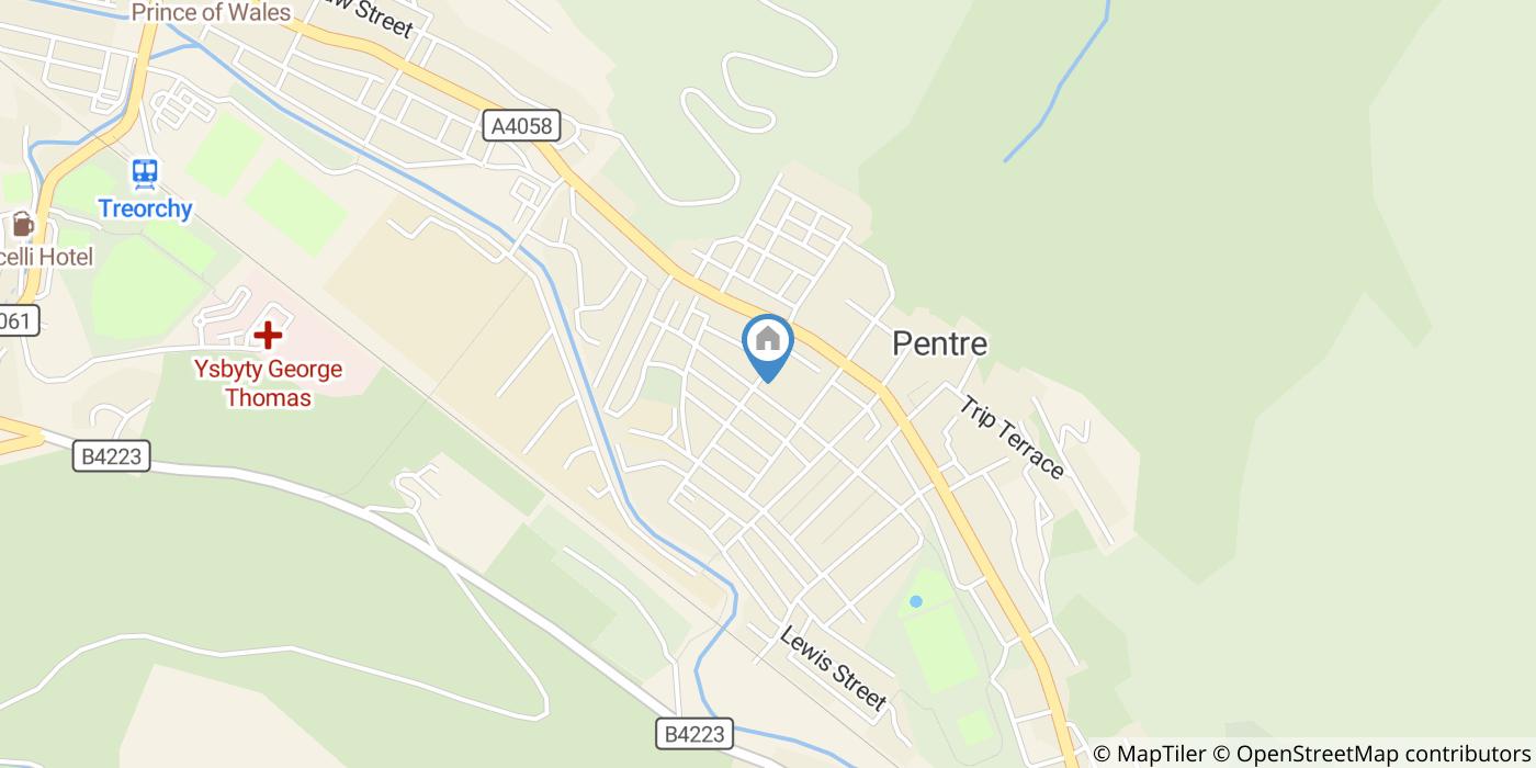 2 Bed Terraced House, Windsor Street, CF41