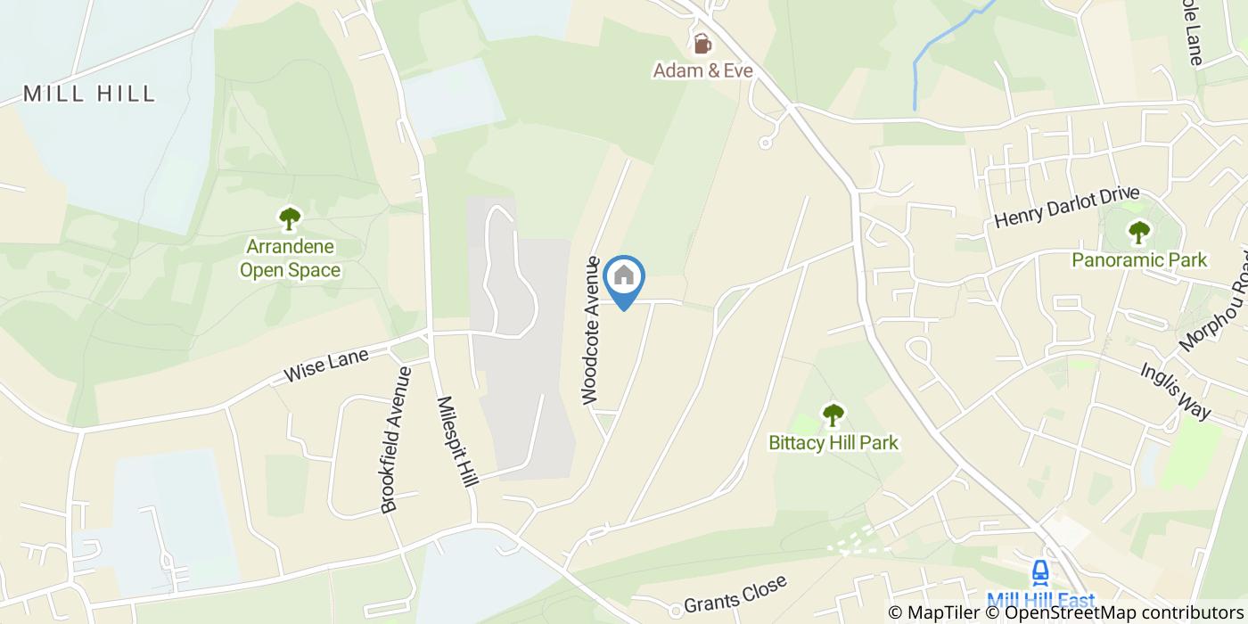 4 Bed Semi-Detached House, Rushden Garden, NW7