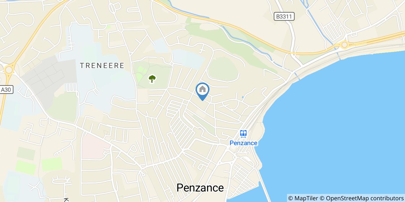 1 Bed Flat, Penare Road, TR18