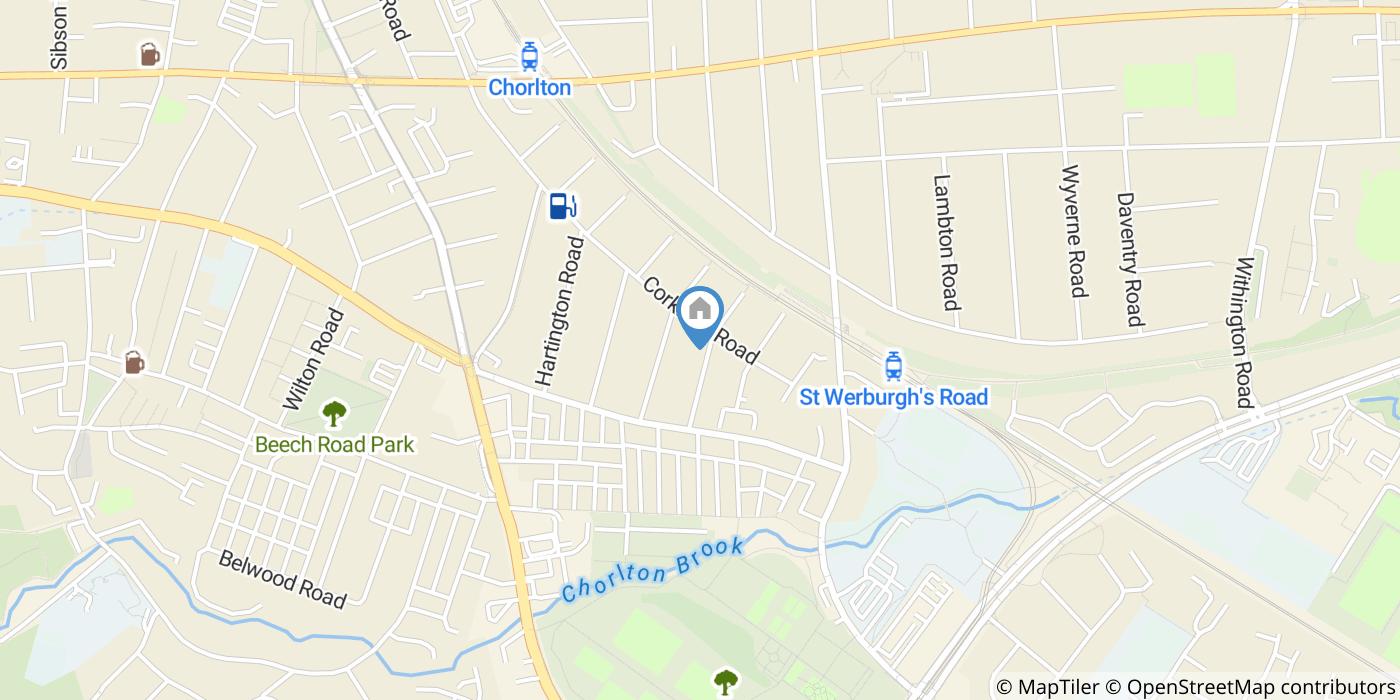 2 Bed Flat, Dawlish Road, M21