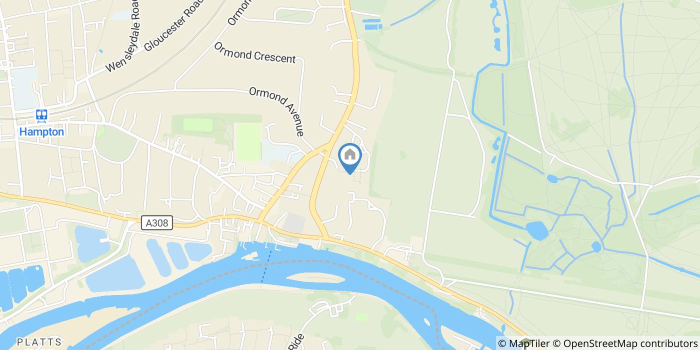 2 Bed Flat, Park Close, TW12