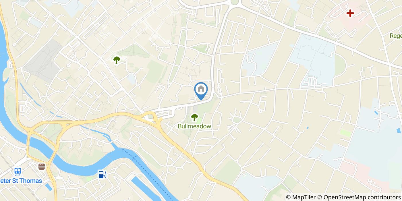 1 Bed Flat, Magdalen Street, EX2