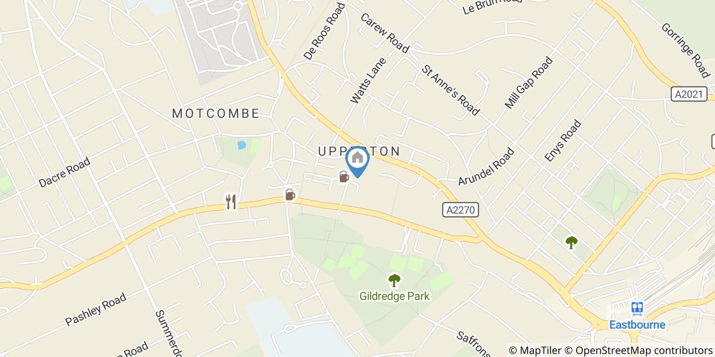 2 Bed Flat, Moat Croft Road, BN21