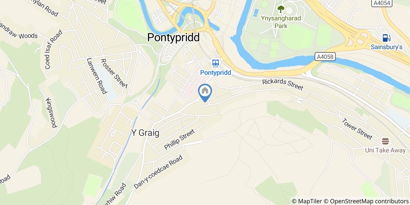 2 Bed End Terrace, Rickards Street, CF37