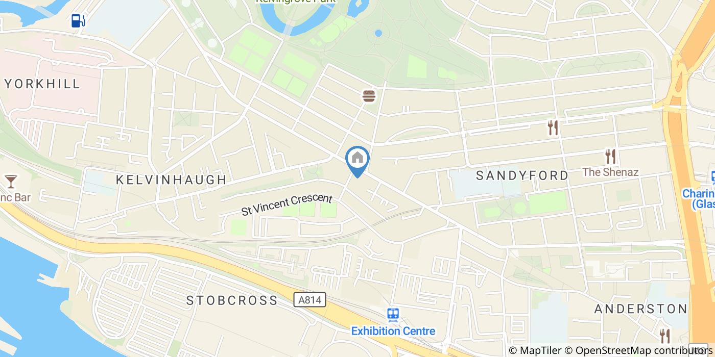 2 Bed Flat, Corunna St, G3