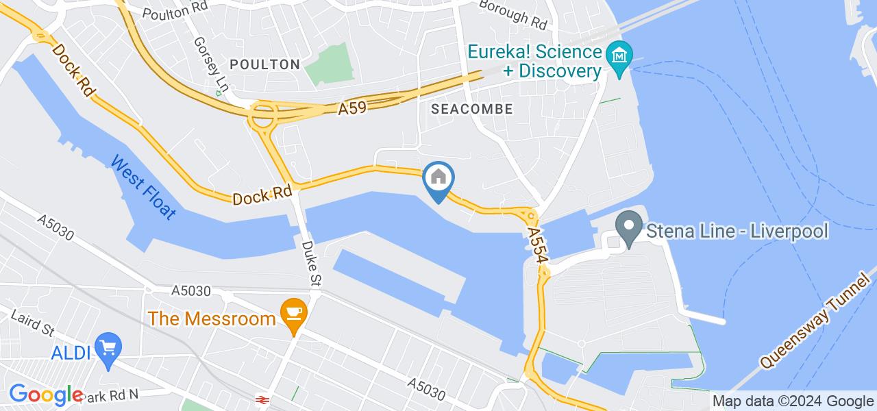 Birkenhead 2 Bed Flat, East Float Quay, CH41 To Rent Now for £800.