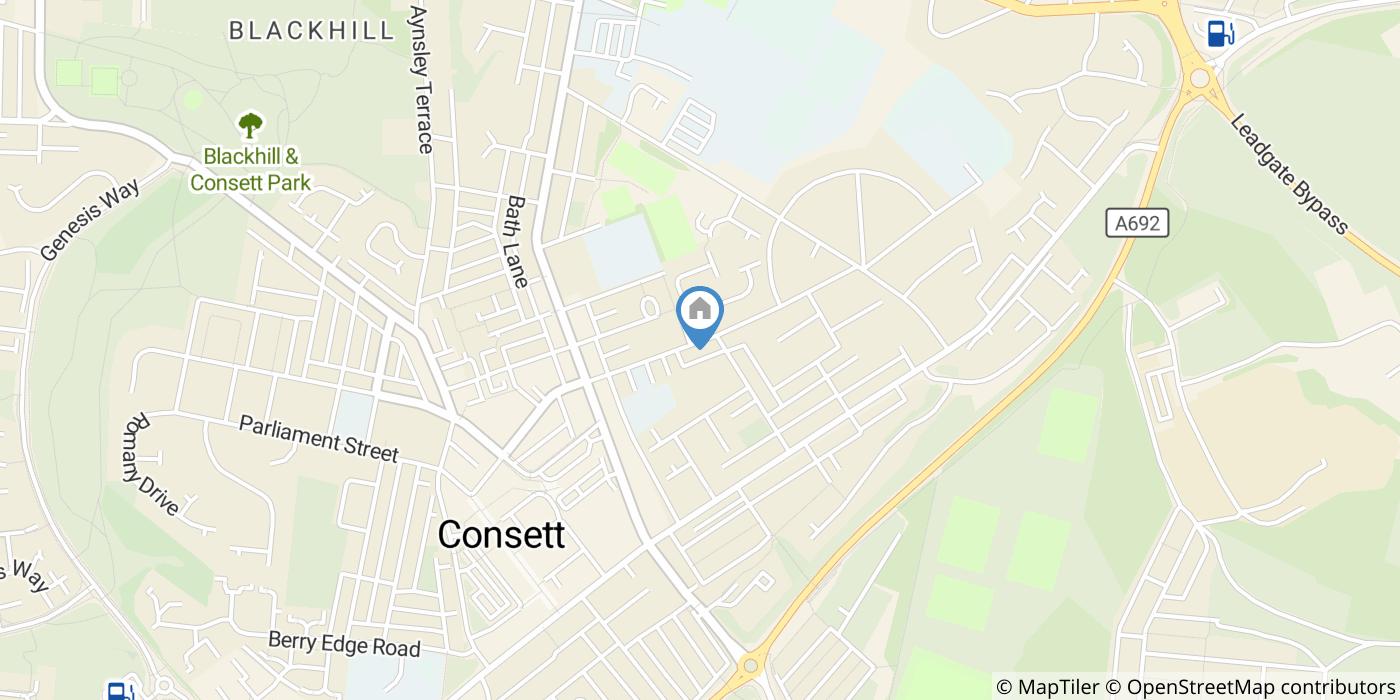 2 Bed Flat, Hartington Street, DH8