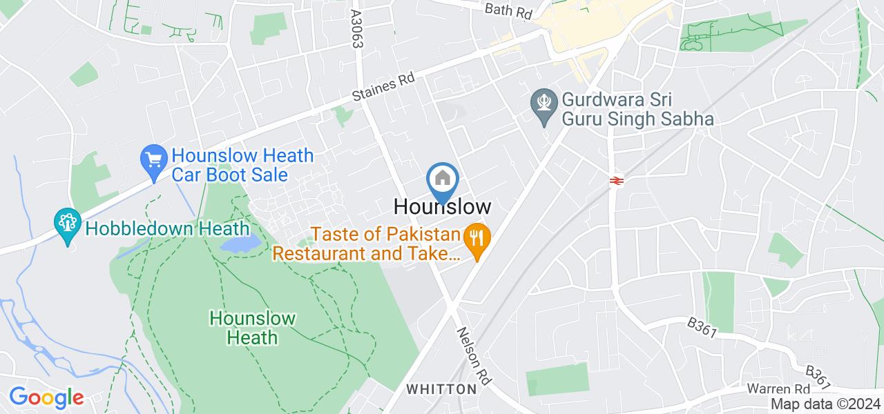 Hounslow Room in a Shared Flat, Braunton Court, TW3 To Rent Now for