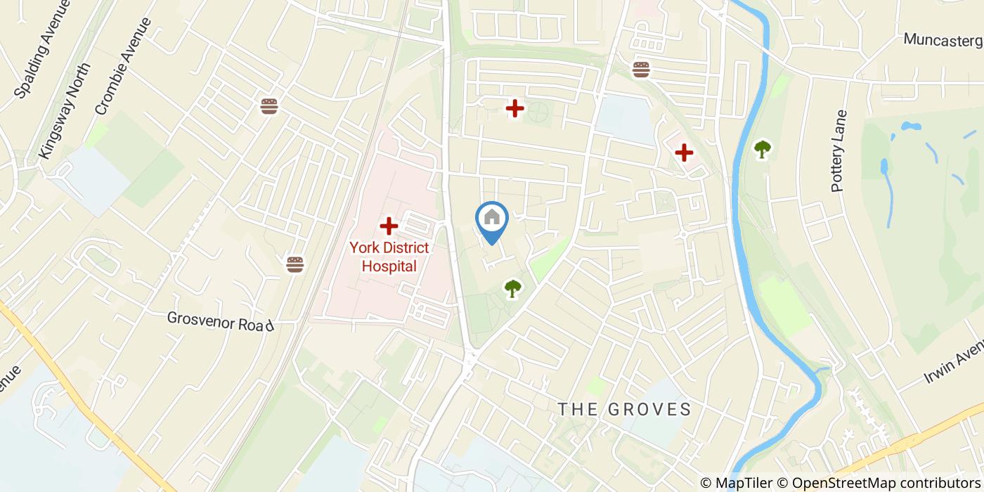 3 Bed Flat, Hansom Place, YO31