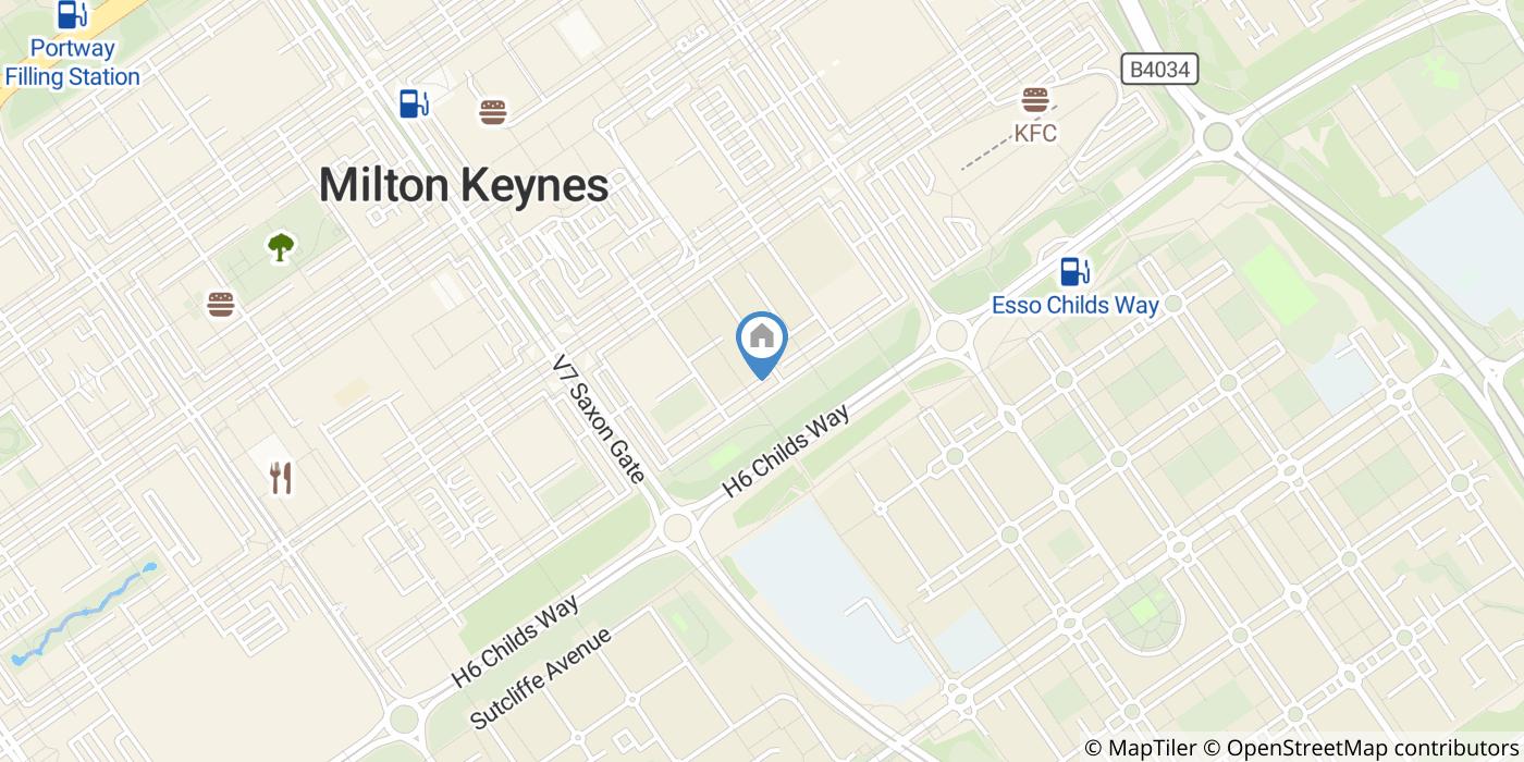 Room in a Shared House, South Row, MK9