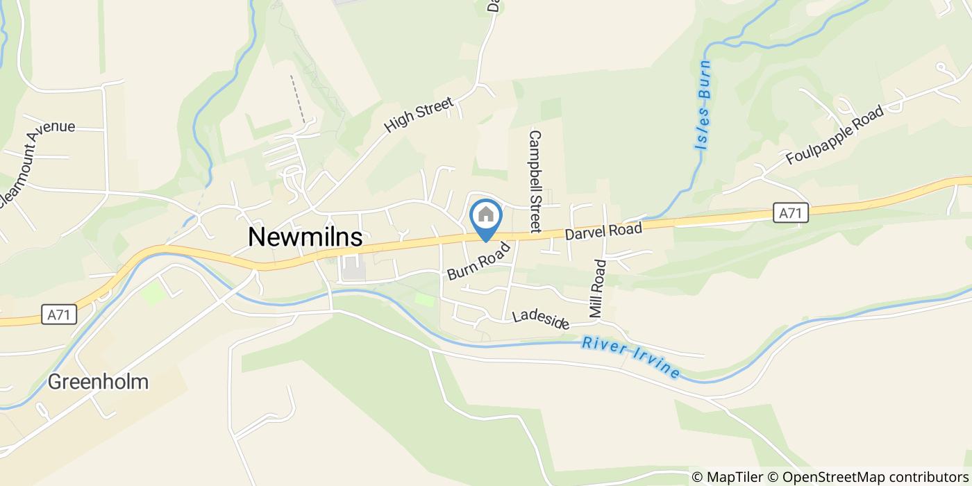 1 Bed Flat, Isles Street, KA16