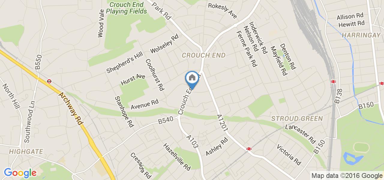 1 Bed Flat, Christchurch Road, N8