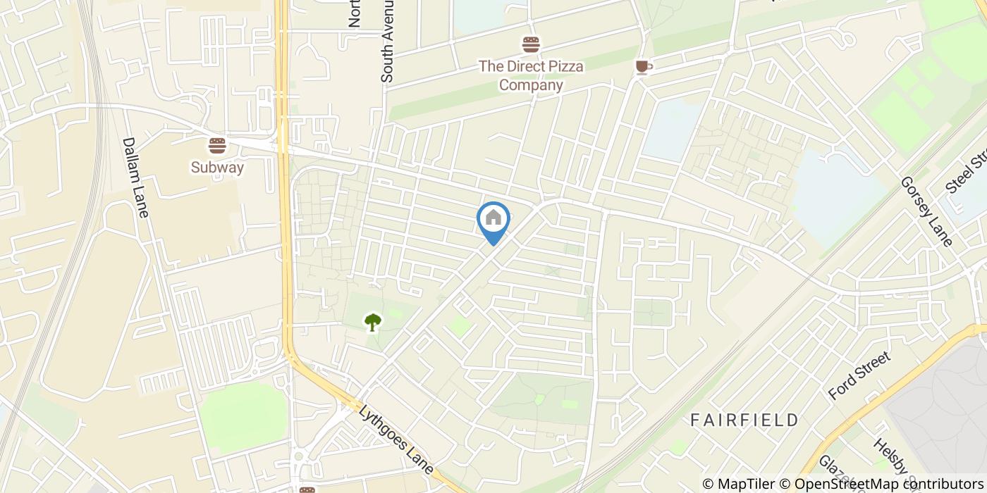 1 Bed Flat, Orford Lane, WA2