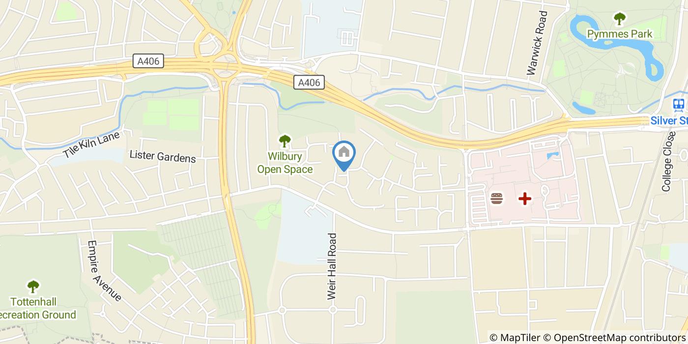 1 Bed Flat, Plowman Close, N18