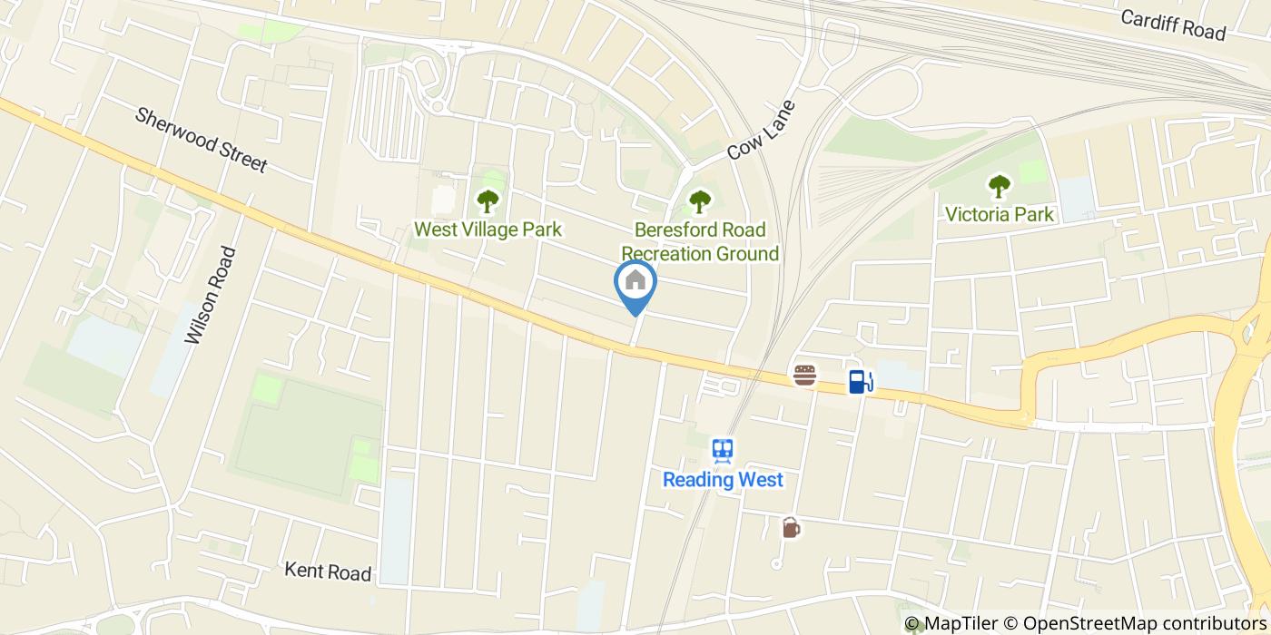 1 Bed Flat, Beresford Road, RG30