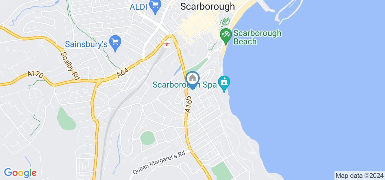 1 Bed Flat, Crown Crescent, YO11