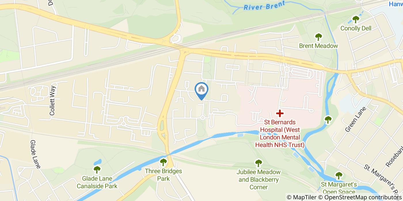 2 Bed Flat, Comer Crescent, UB2