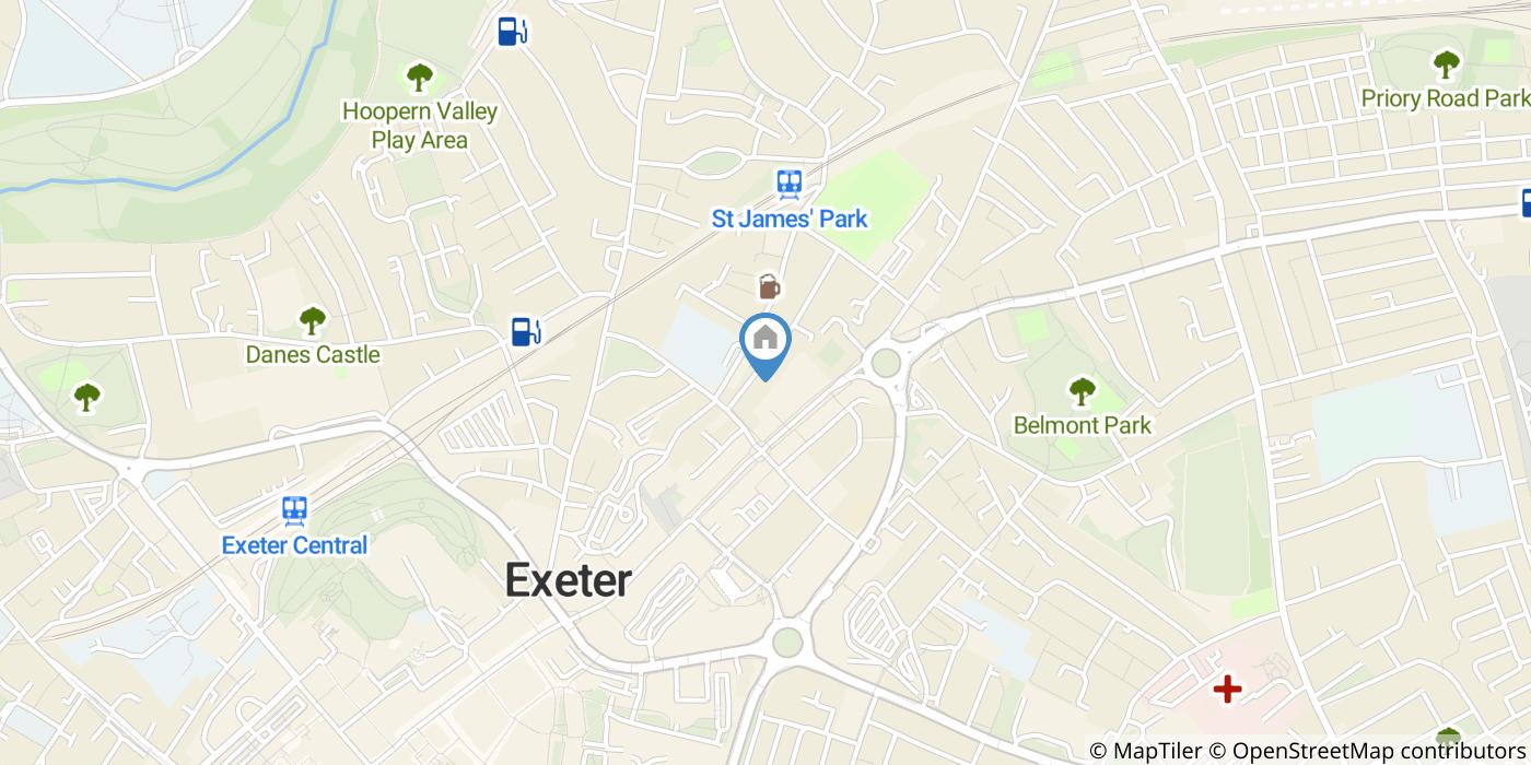5 Bed Terraced House, Oxford Road, EX4