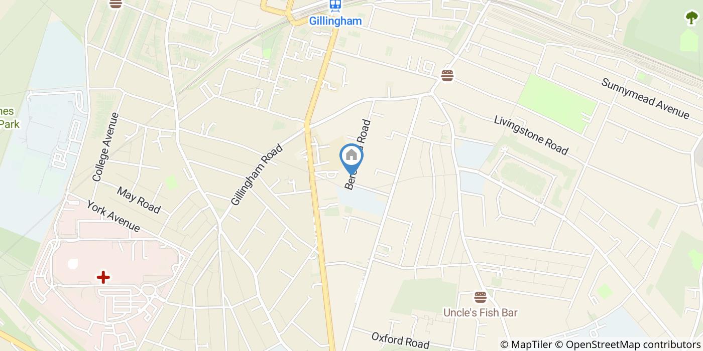 3 Bed Terraced House, Beresford Road, ME7