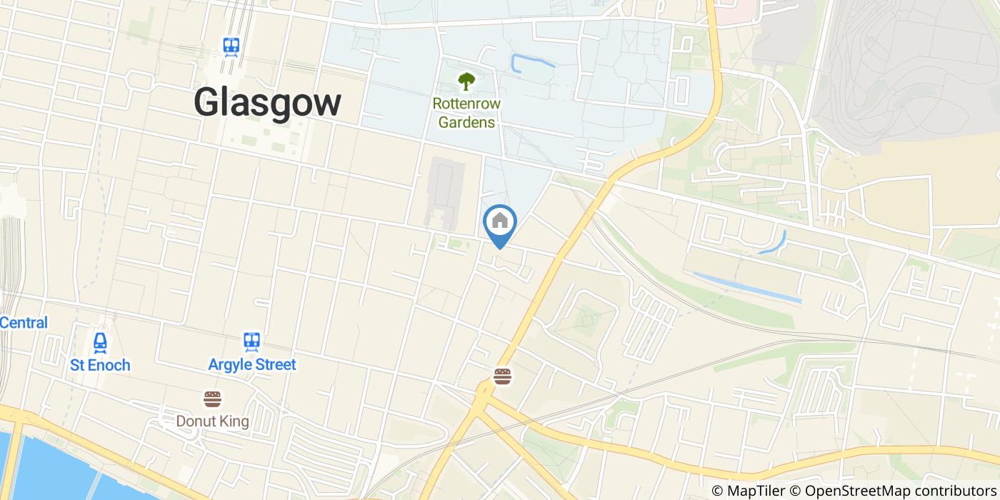 2 Bed Flat, Albion Gate, G1