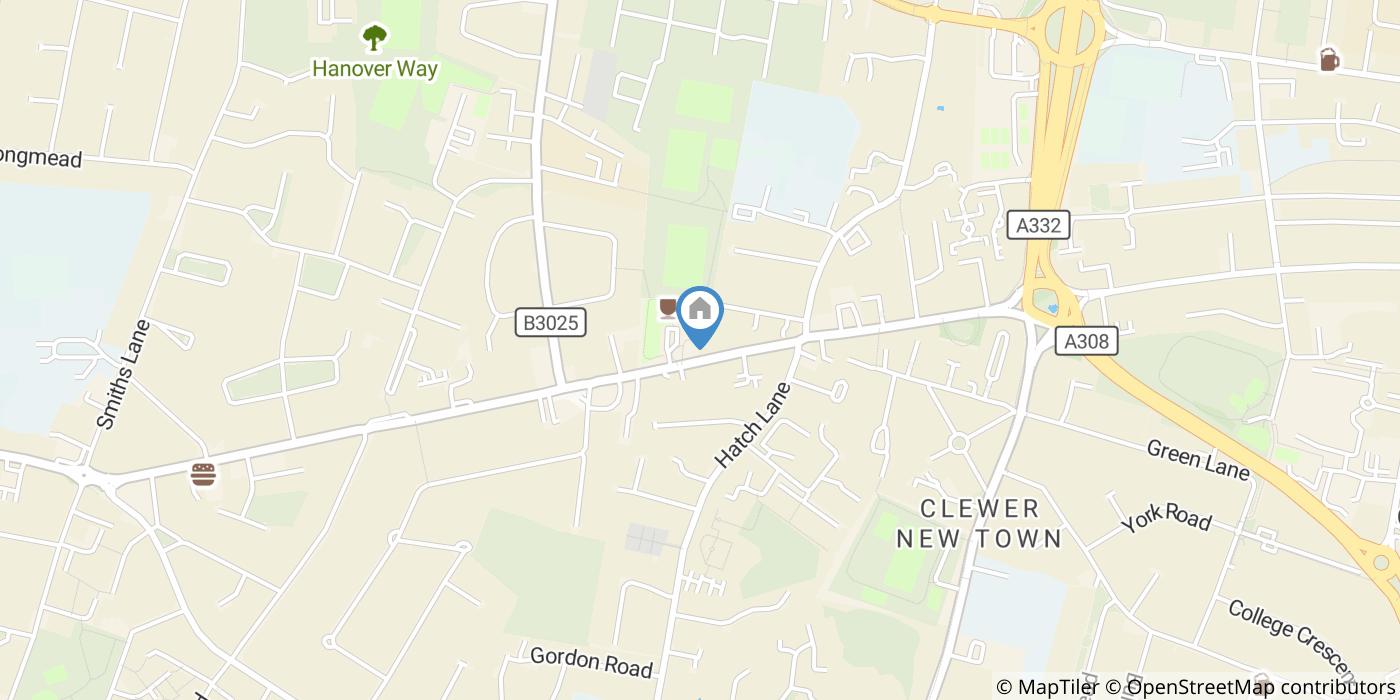 2 Bed Flat, Bedroom, SL4